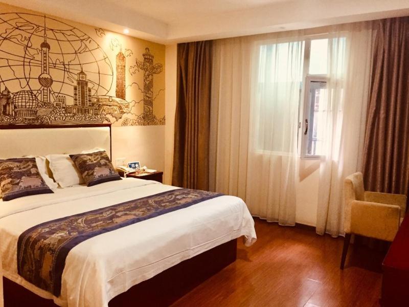 Greentree Inn Guangxi Yulin Jincheng Commercial Building Shell Hotel Exterior photo
