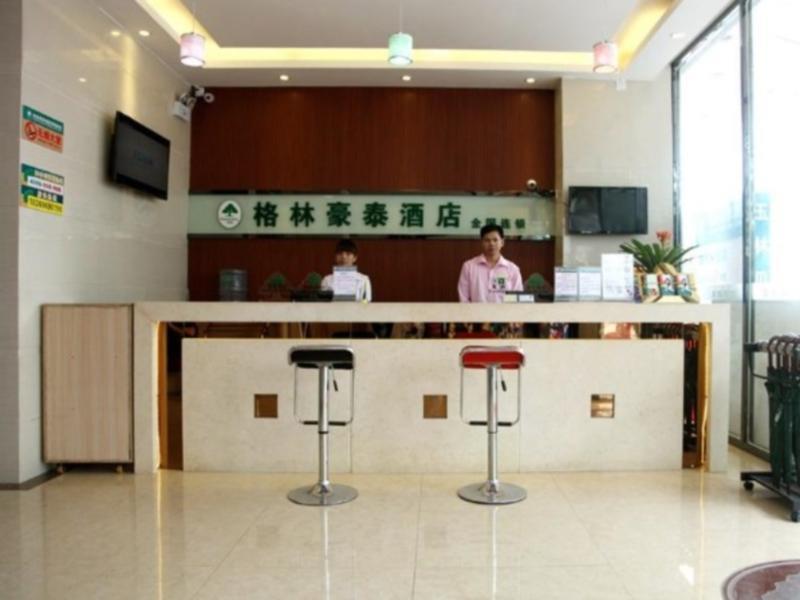 Greentree Inn Guangxi Yulin Jincheng Commercial Building Shell Hotel Exterior photo